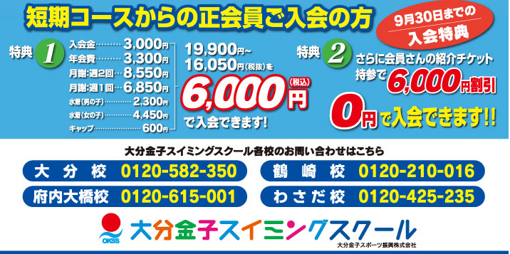 新規入会キャンペーンページ